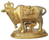 Brass Cow With Calf Statue 0.88Kg